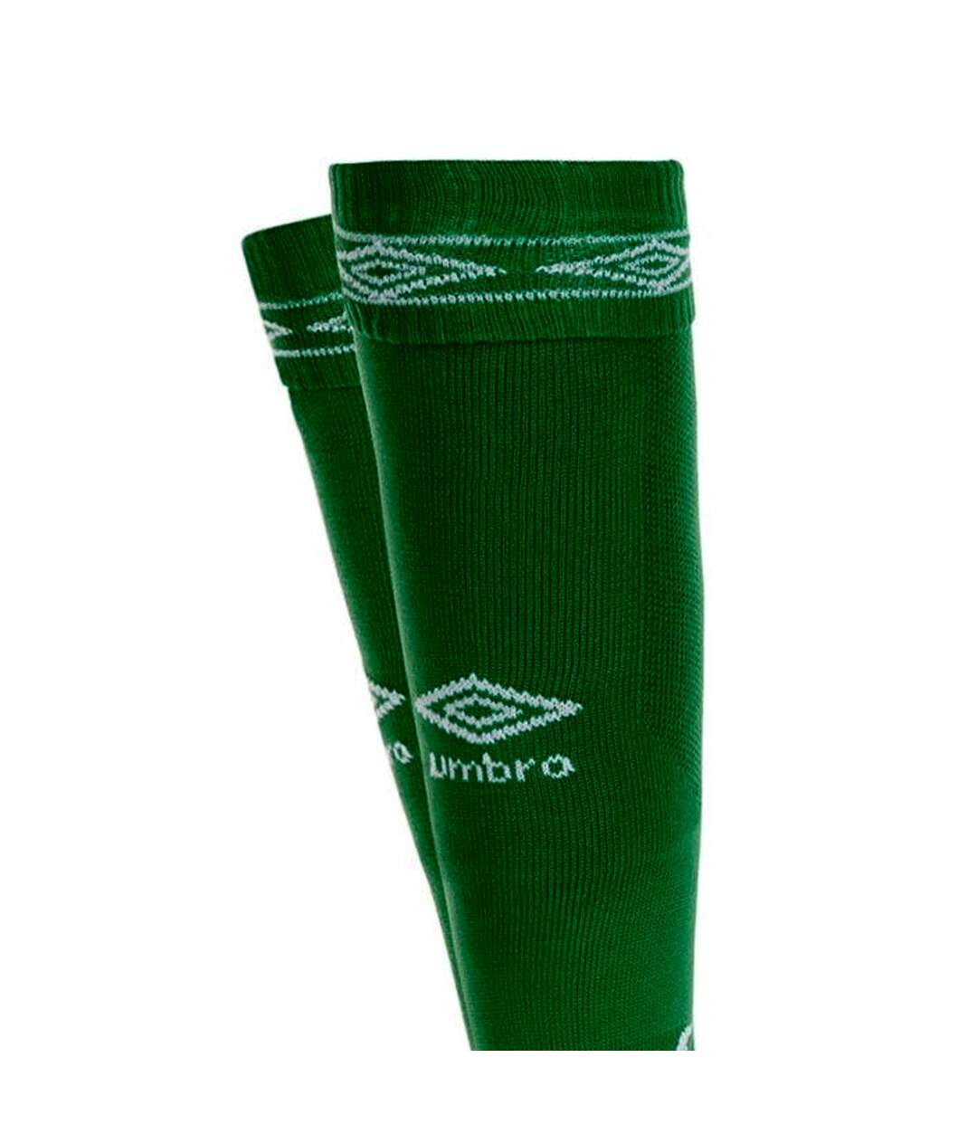 Umbro - Chaussettes de foot DIAMOND (Émeraude / Blanc) - UTUO227