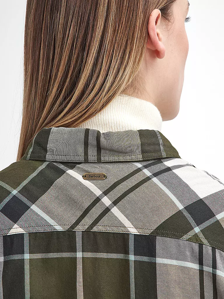 BARBOUR Bluse BREDON olive