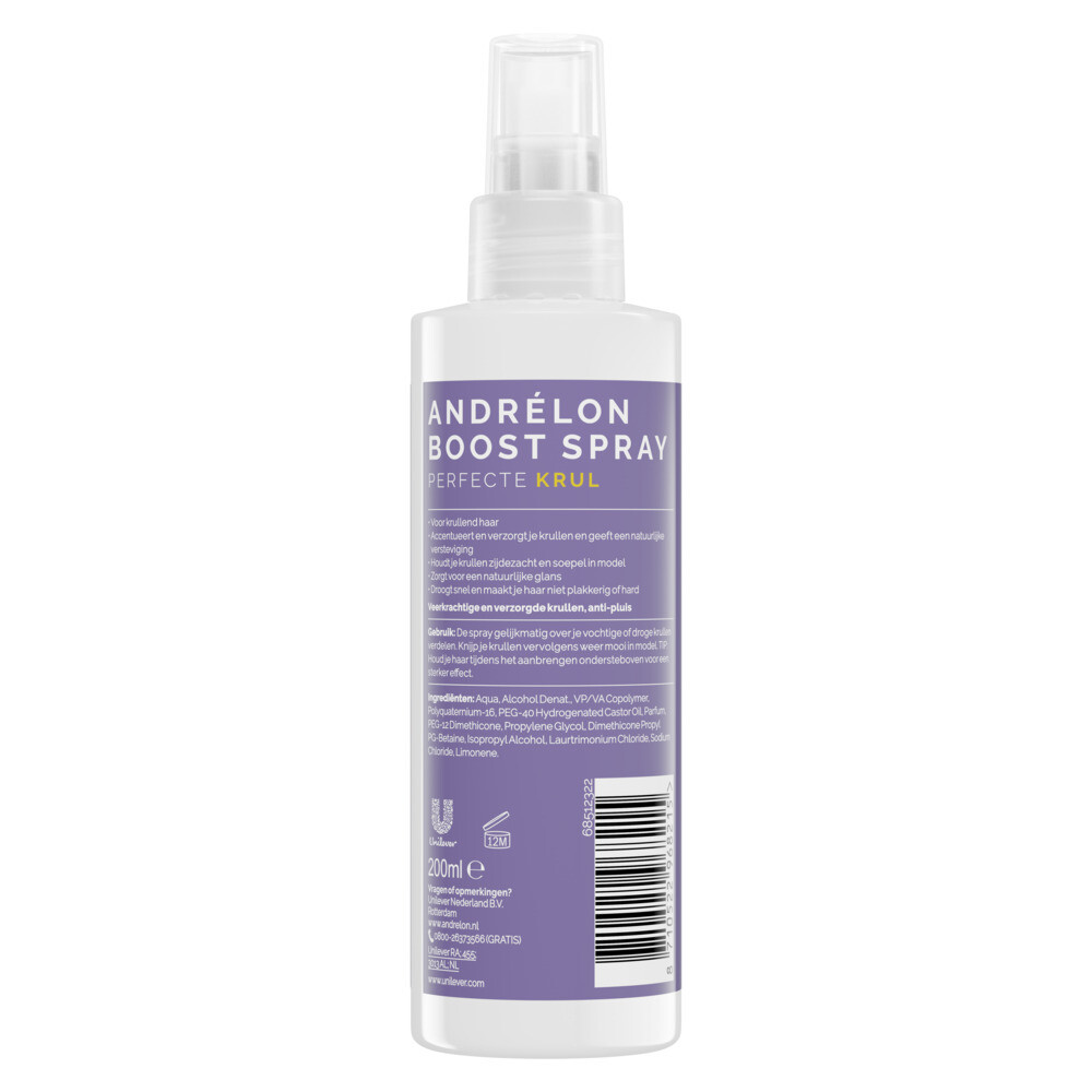 6x Andrelon Boost Spray Perfecte Krul200 ml