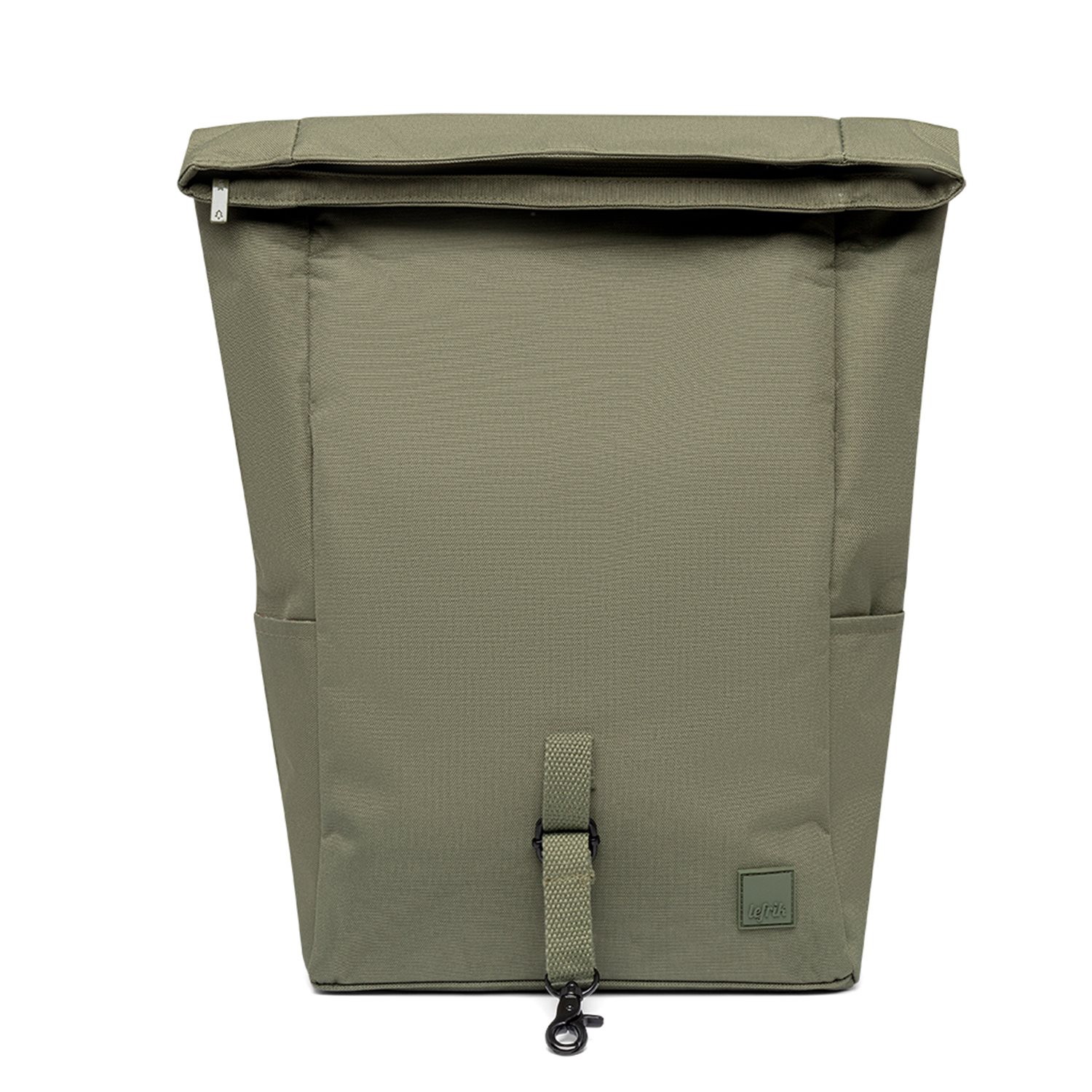 Lefrik Roll Mini Backpack stripes olive