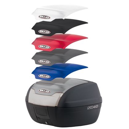 Couvercle Top case Shad Argent pour Top case SH 40 Universel