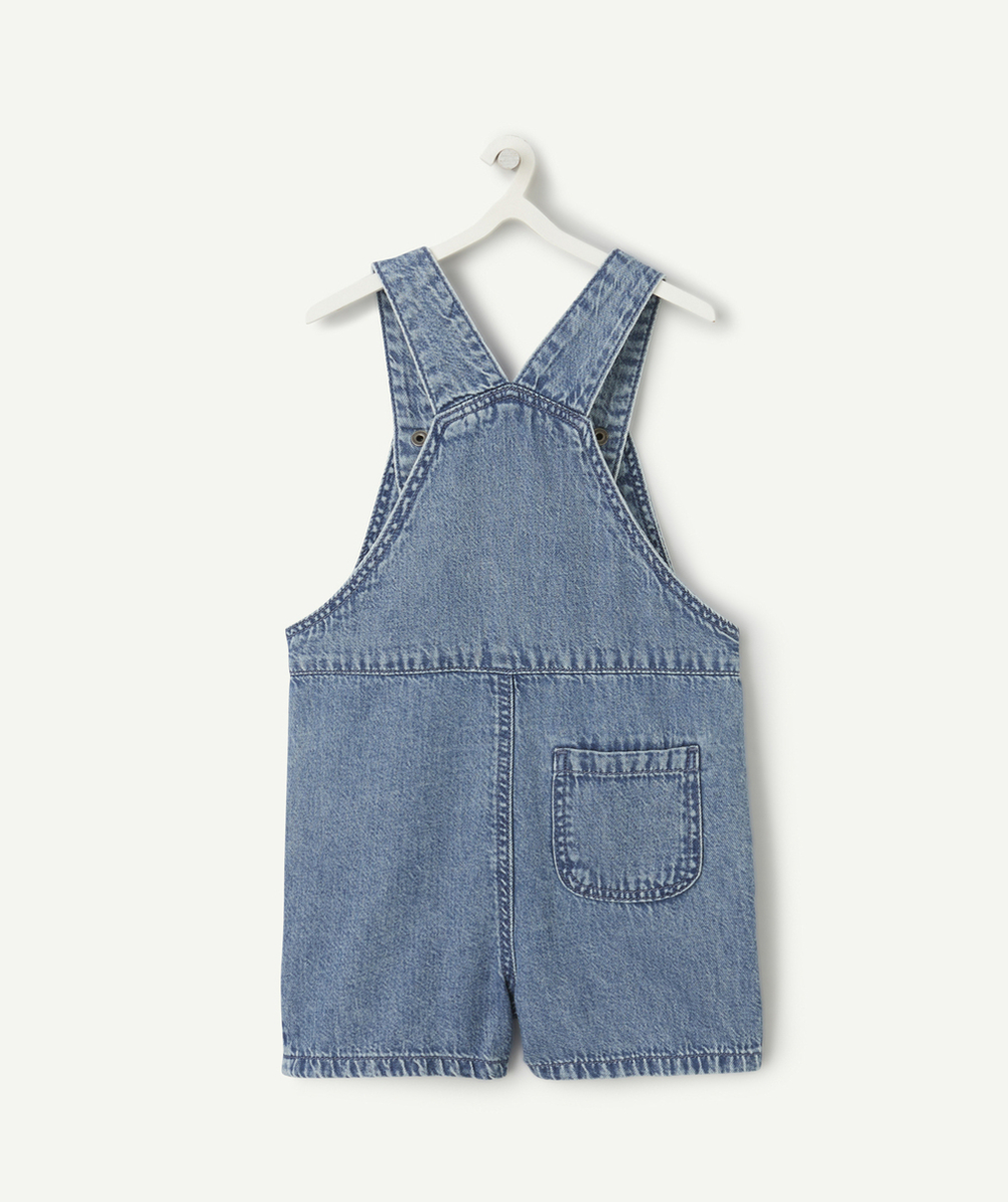 salopette bébé garçon en denim low impact
