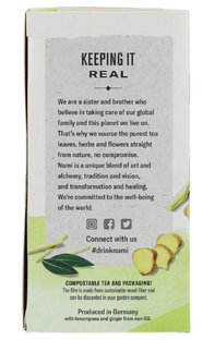 Numi Organic Tea Gember Citroen Decaf 16ST