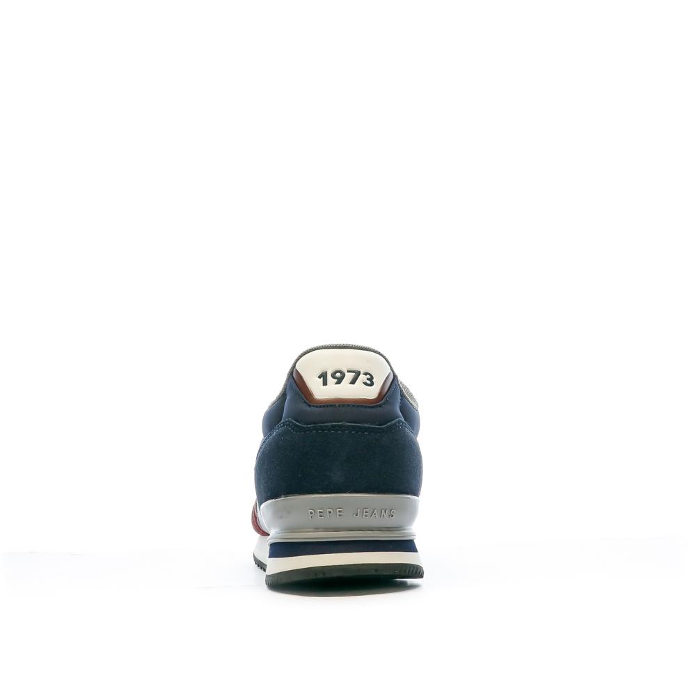 Pepe jeans Baskets Bordeaux/Marine Homme Pepe jeans London Awake