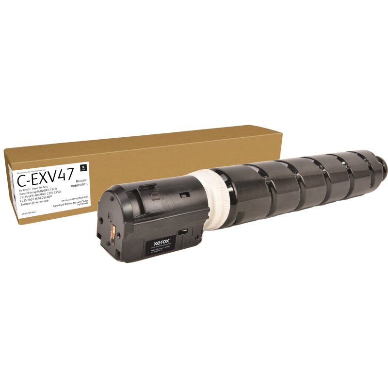 Toner remanufacturé Noir Everyday™ de Xerox compatible avec Canon C-EXV47 (8516B002), Capacité standard