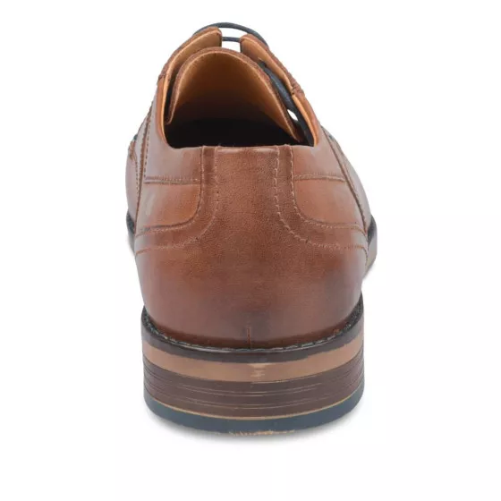 Derbies MARRON B-BLAKE CUIR