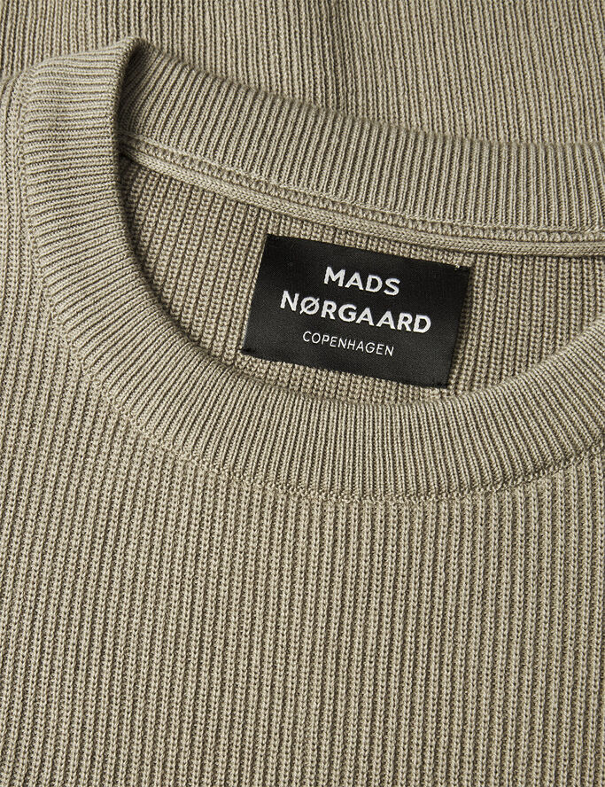 Mads Nørgaard - Copenhagen Tight Cotton Emil Knit Brun