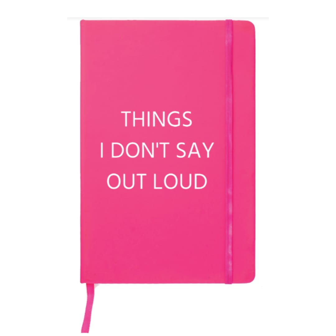 Notitieboek Things I don't say