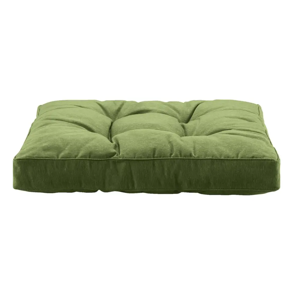 Loungekussen Florence zit - donkergroen - 73x73 cm