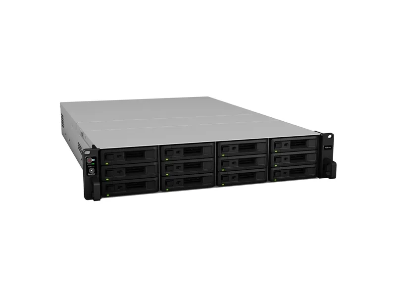 Synology RackStation RS3618XS - NAS-server - 12 bays - rackversion - SATA 6Gb/s - RAID 0, 1, 5, 6, 10, JBOD, RAID F1 - RAM 8 GB - Gigabit Ethernet - iSCSI support - 2U