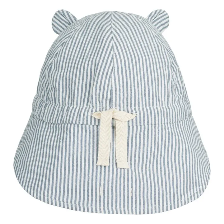 Liewood Chapeau Anti-UV Reversible Coton Bio Gorm | Bleu