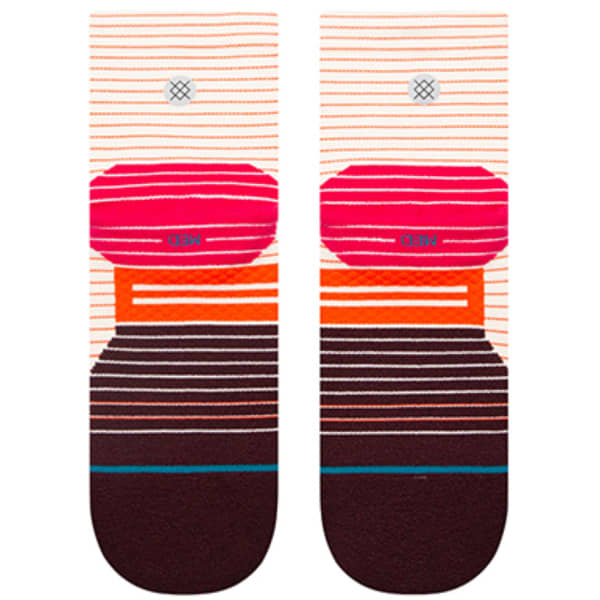 Chaussette running STANCE MICRO LIGHT QUARTER MAGENTA