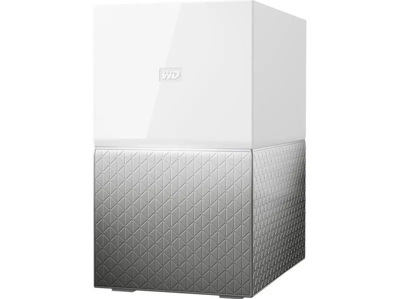 WD My Cloud Home Duo WDBMUT0040JWT - Personlig cloud-opbevaringsenhed - 4 TB - HDD 2 TB x 2 - Gigabit Ethernet