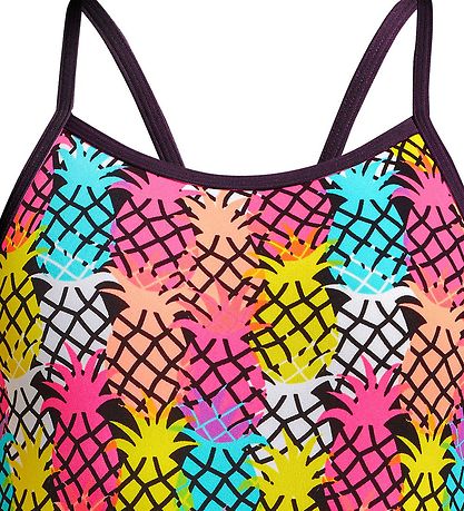 Funkita Bådedragt - UV50+ - Single Strap - Pino Punch m. Ananass