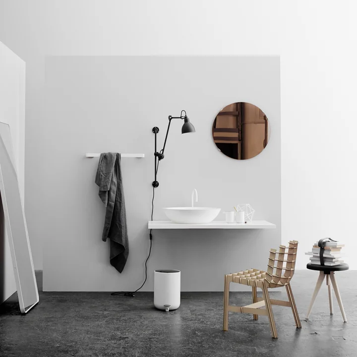 Audo - Bath Treteimer 7 l, schwarz