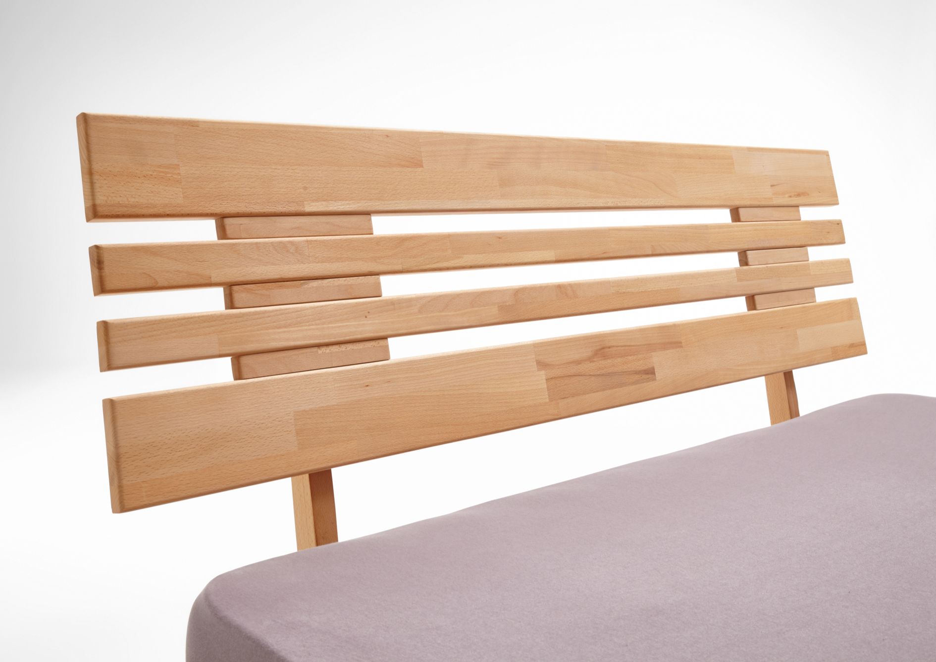 Relita - Futonbett ELISABETH 90 x 200 cm Buche massiv geölt