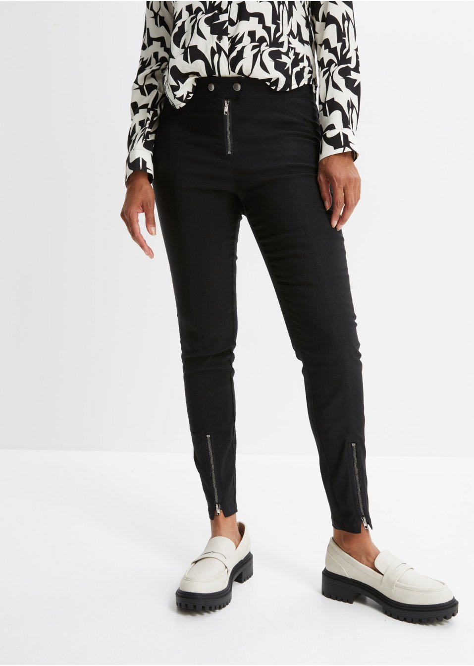 Pantalon extensible en bengaline