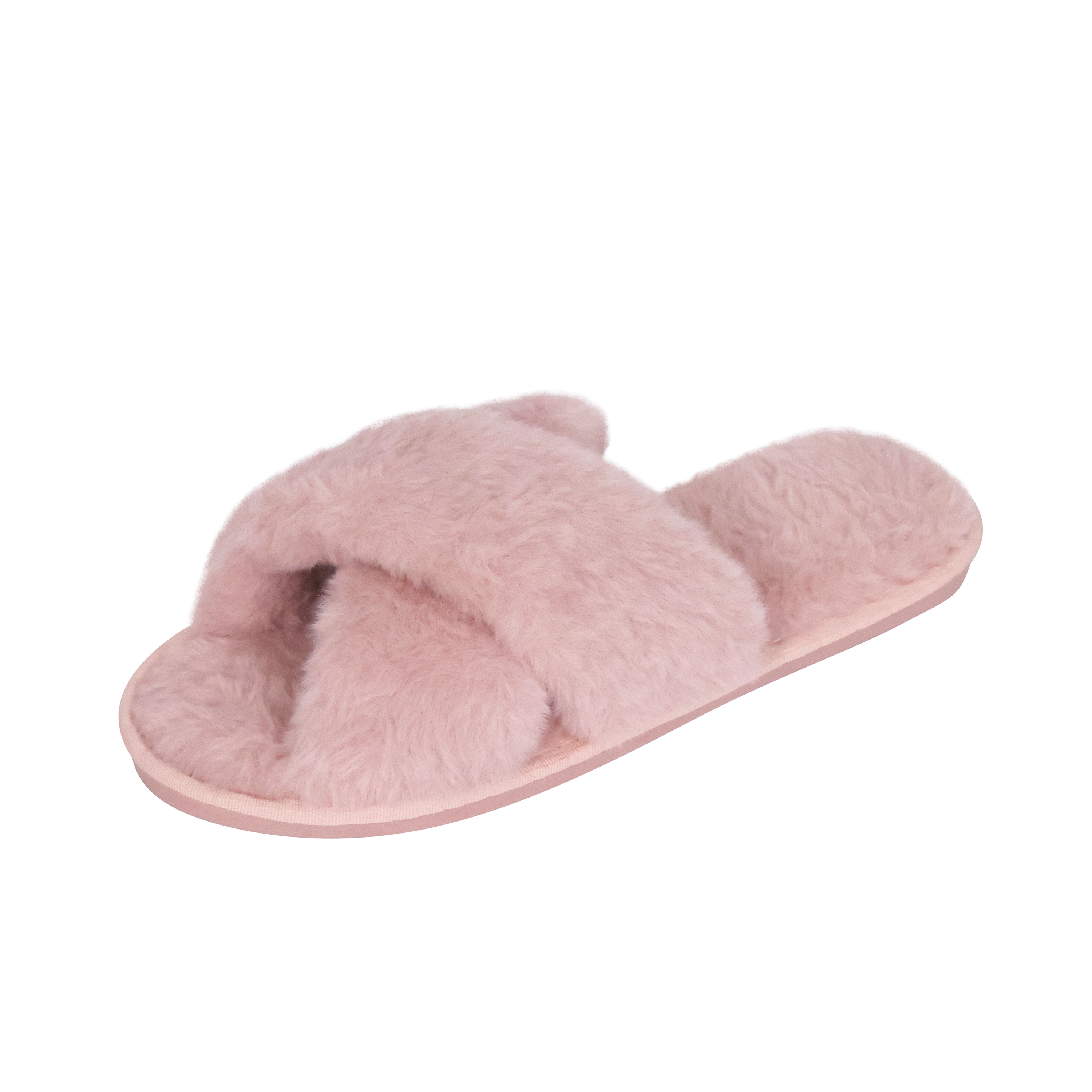 Hausschuhe aus Plüsch Grösse 36-37 rosa