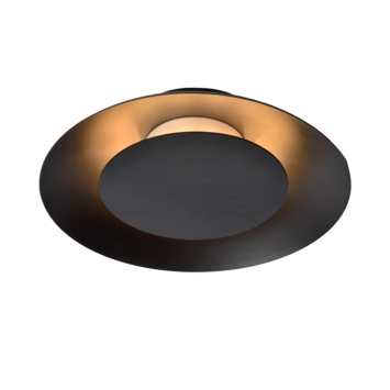 Lucide FOSKAL plafonnière Ø 21,5 cm LED 2700K Zwart