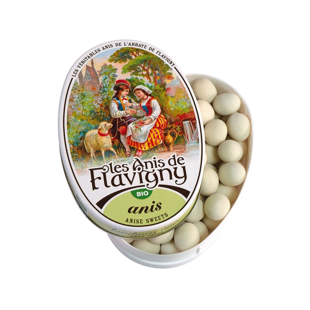 LES ANIS DE FLAVIGNY Anis Bonbons<br>50 g, Box, Bio