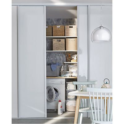 Boîte de rangement carrée en fibre naturelle Mixxit coloris naturel