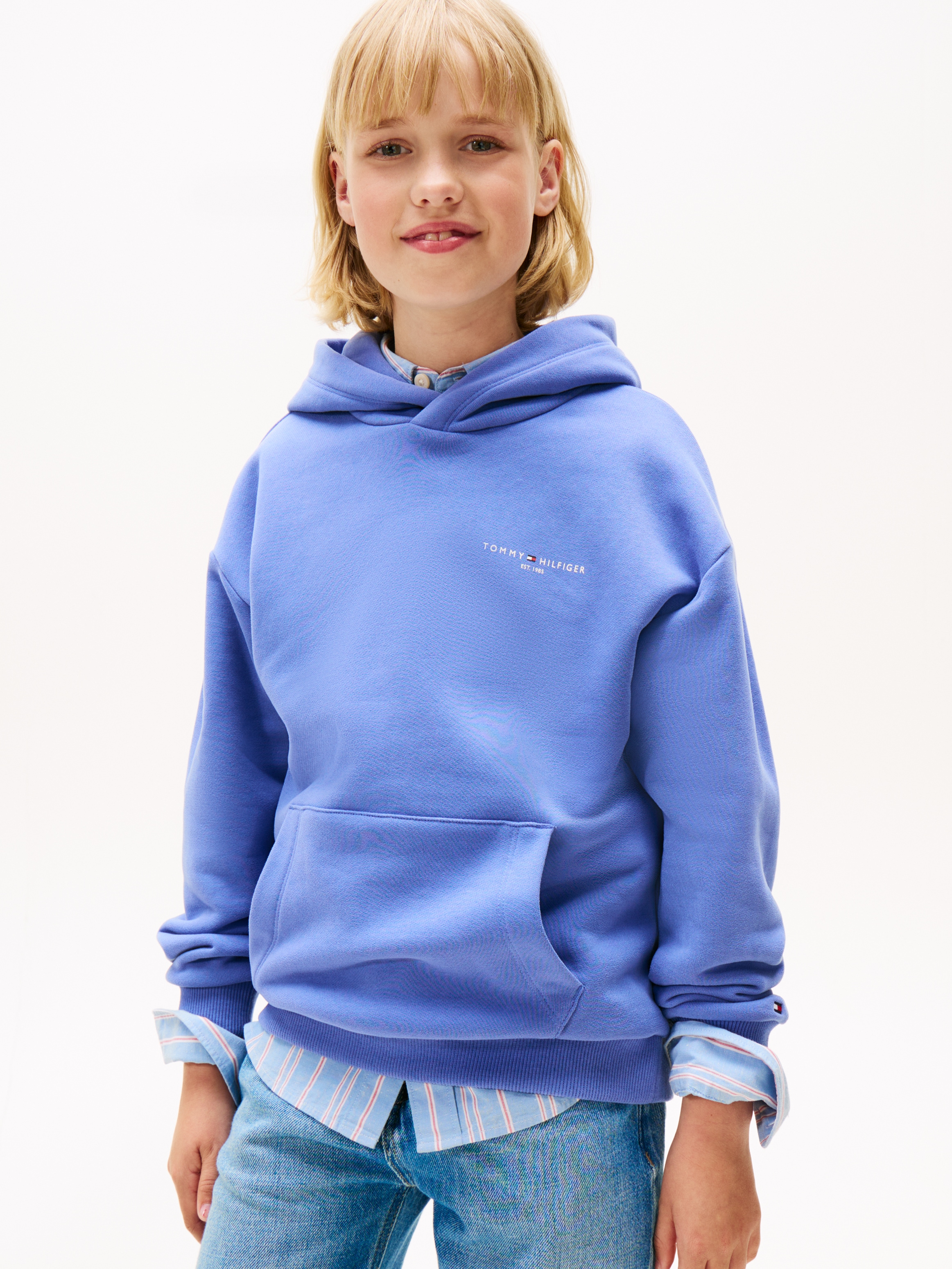 Tommy Hilfiger Kapuzensweatshirt »MINI CORP HOODIE«, Kinder bis 16 Jahre