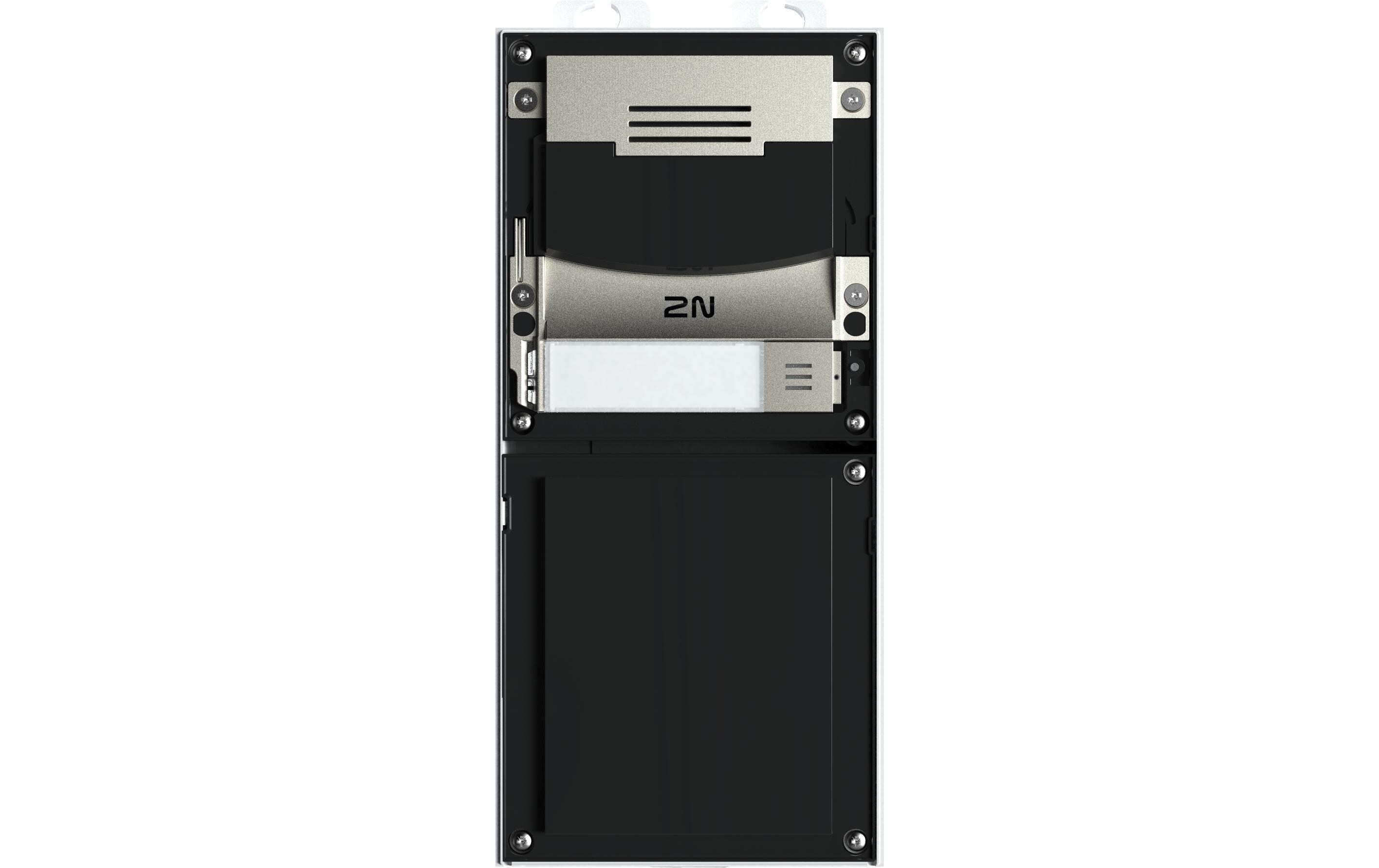 IP Türstation IP Verso 2.0 Nickel/Silber<br>Die modularste Gegensprechanlage der Welt jetzt mit Full-HD-Kamera