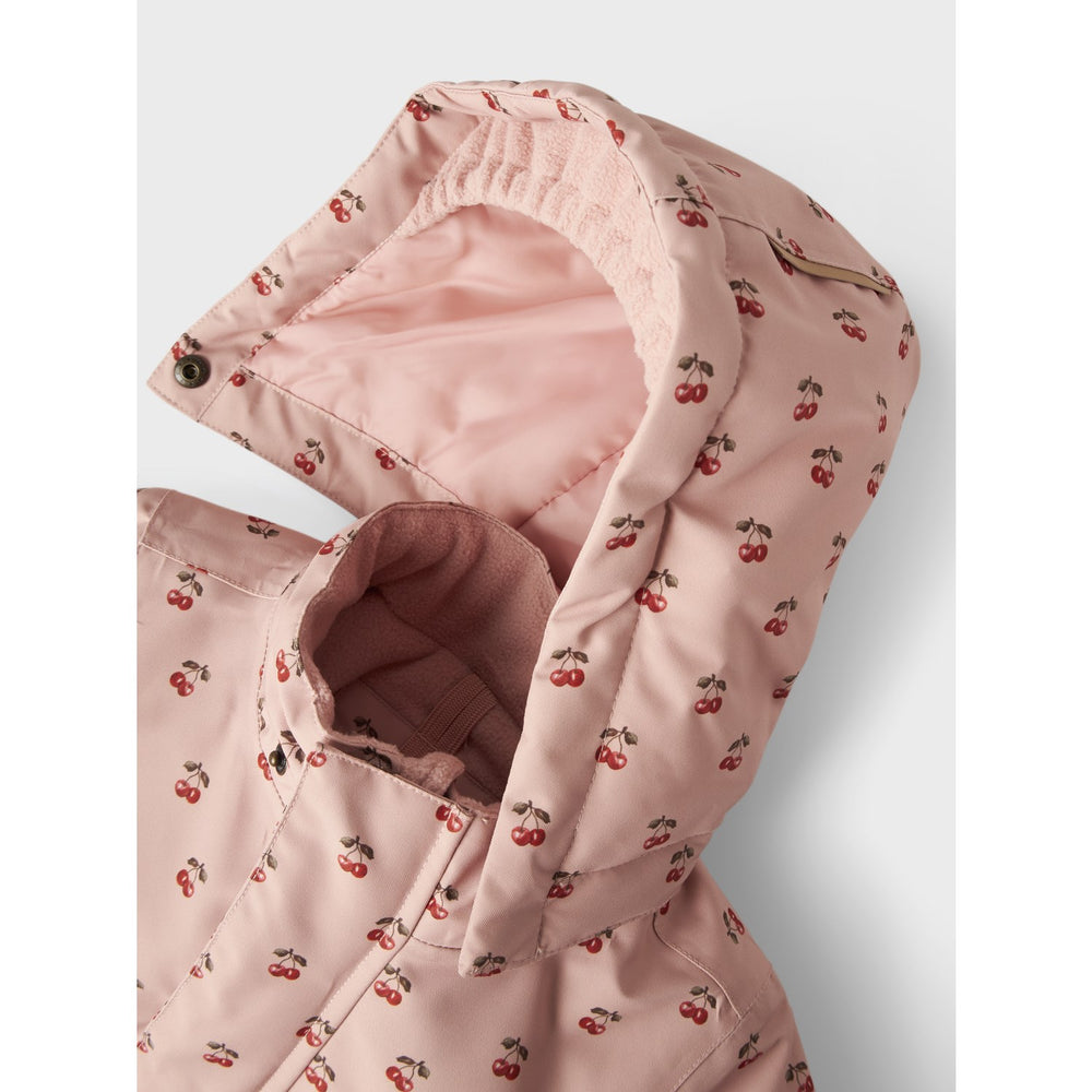 Køb Lil'Atelier Misty Rose Cherry Nmflasnow10 Jkt Fo Aop1 Lil