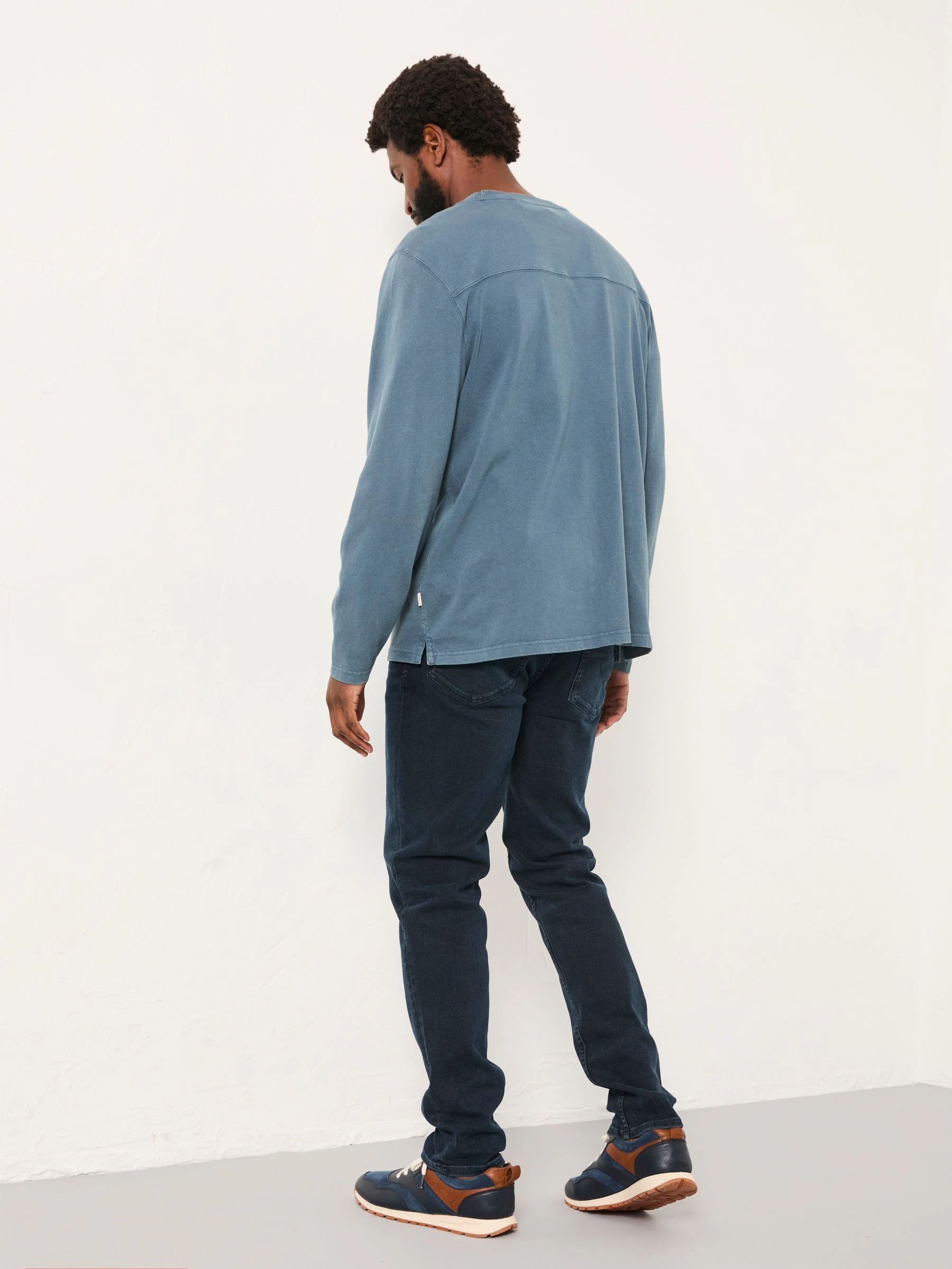 Denim donkerblauw - FatFace slim-fit jeans