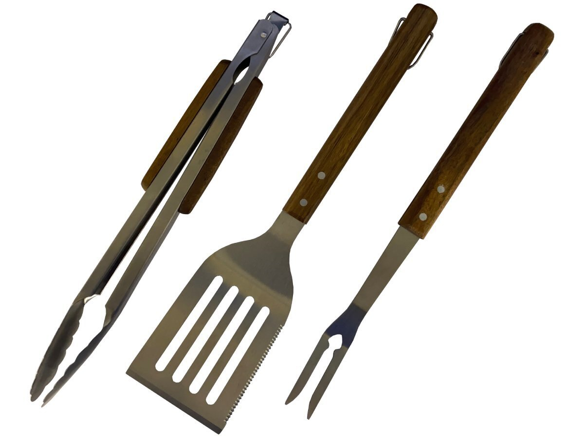 BBQ luxe 3-delige gereedschapsset