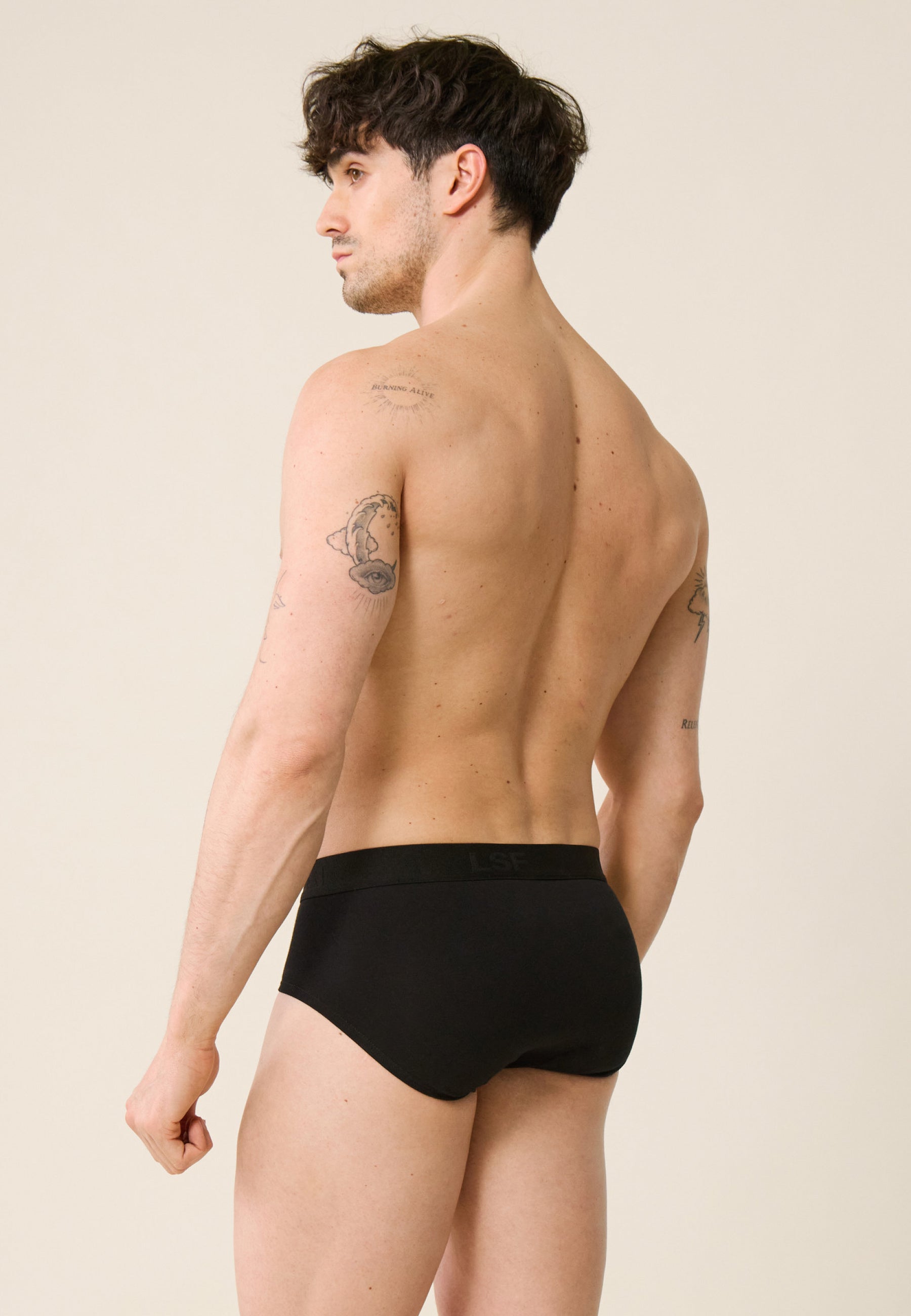 Slip en coton-Francis Noir