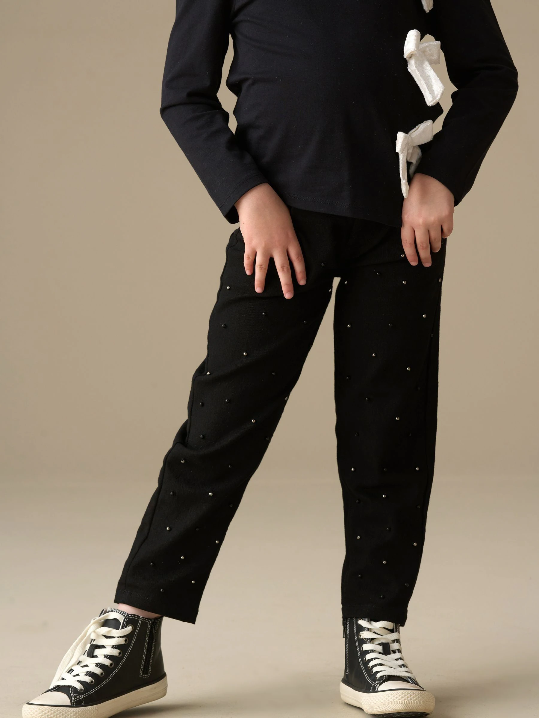 Angel & Rocket Aylie Beaded Barrel Leg Jeans