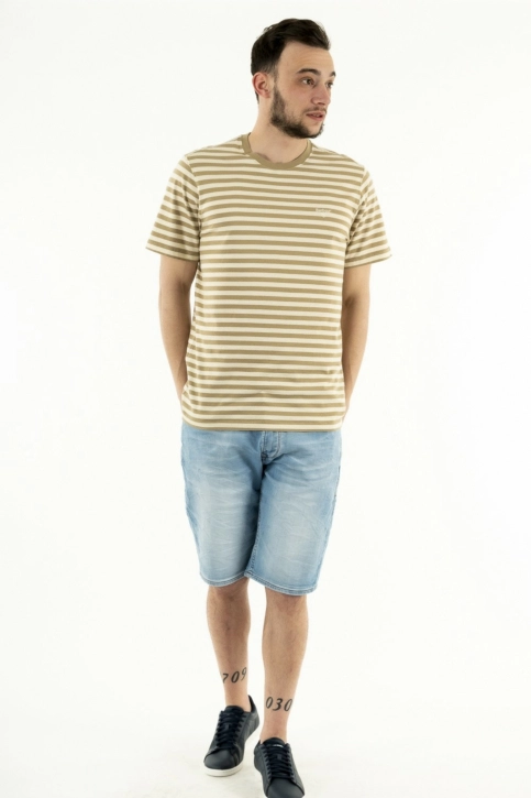 tee shirt barbour mts0511 br33 coriander