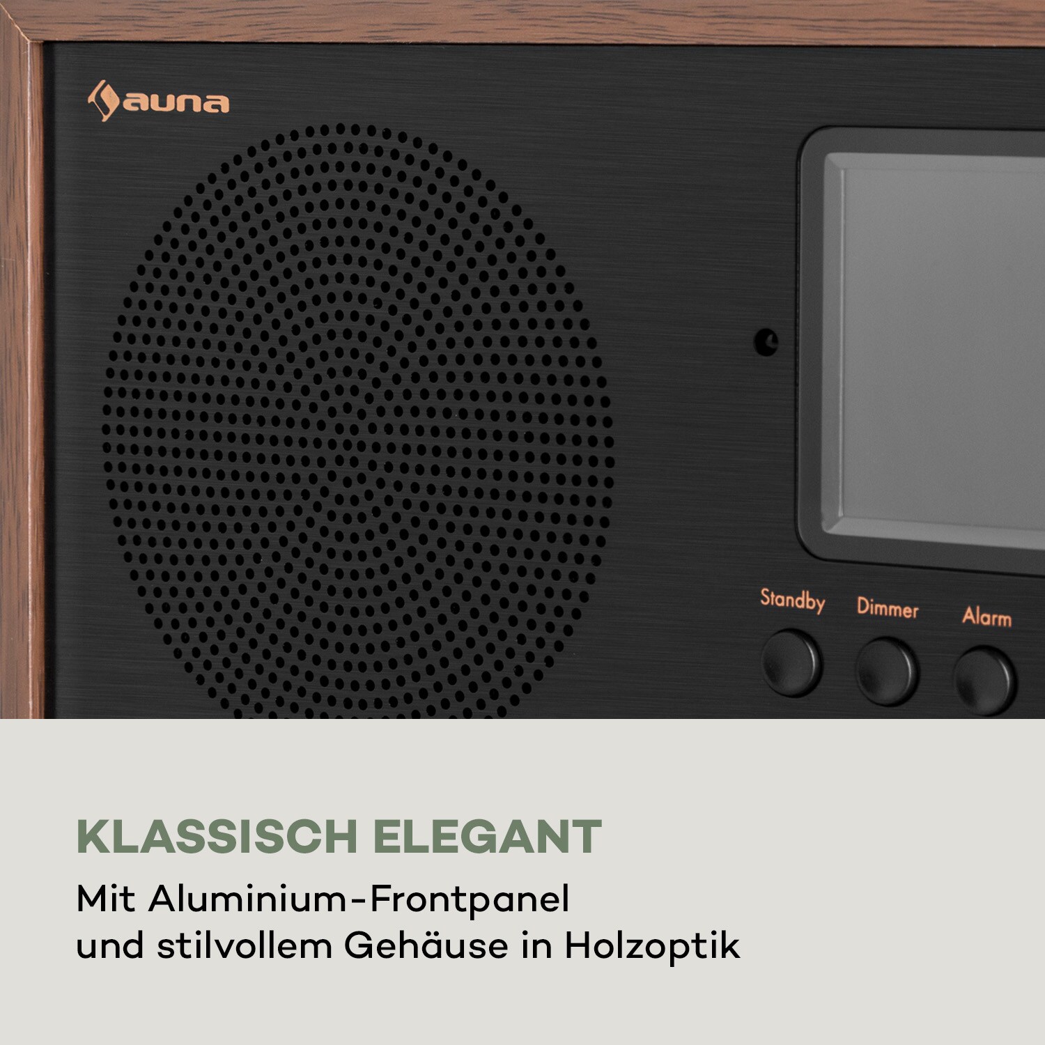 Silver Star Mini Two Internet DAB+/FM Radio, WiFi, BT, TWS Speaker Silber/Schwarz