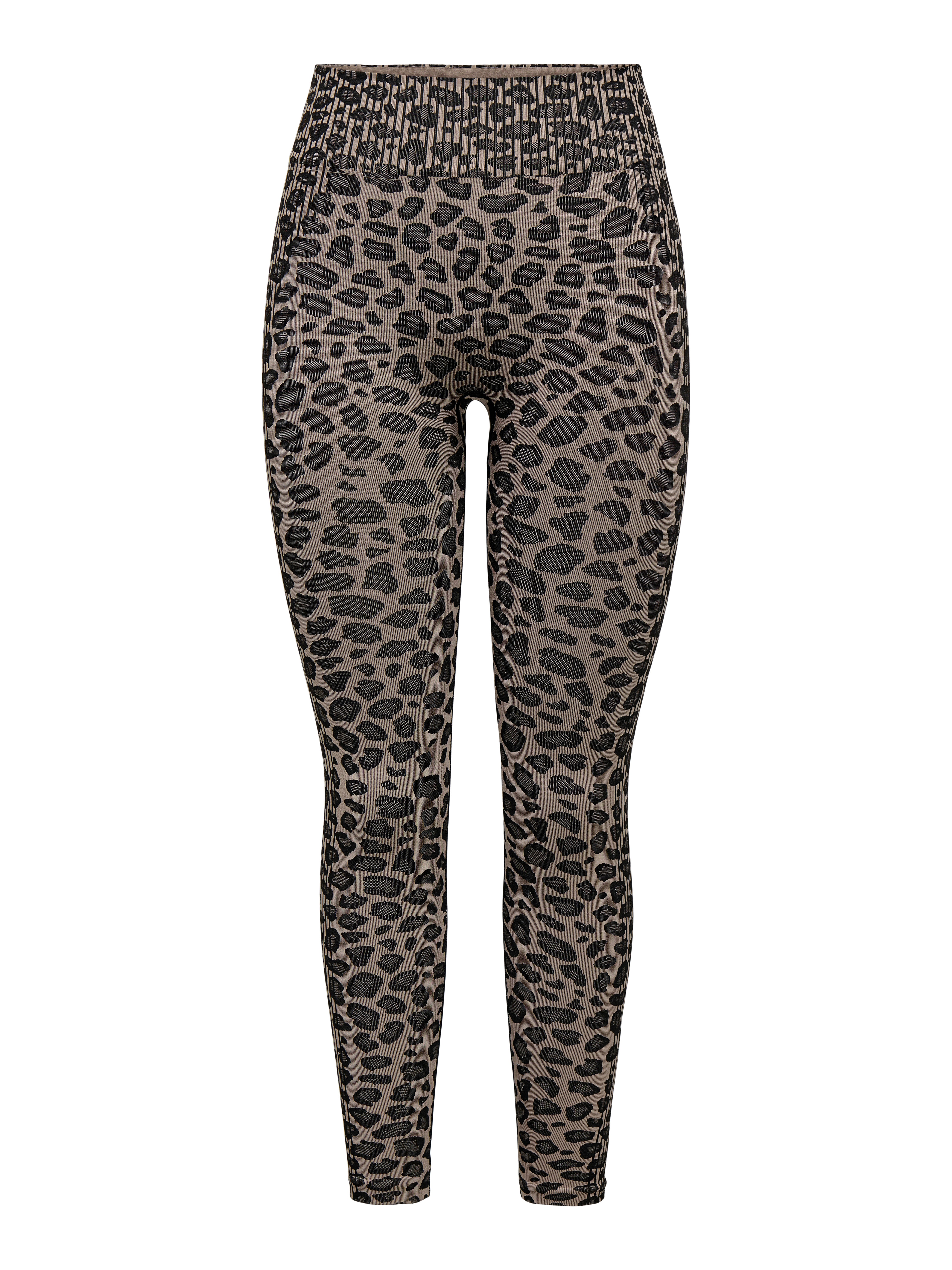 ONPANI Hohe Taille Enger Schnitt Sportleggings Walnut