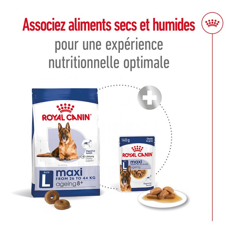 Royal Canin Maxi Ageing 8+ à prix discount sur bitiba.fr