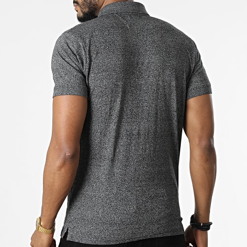 Polo Manches Courtes Karchie Noir Chiné