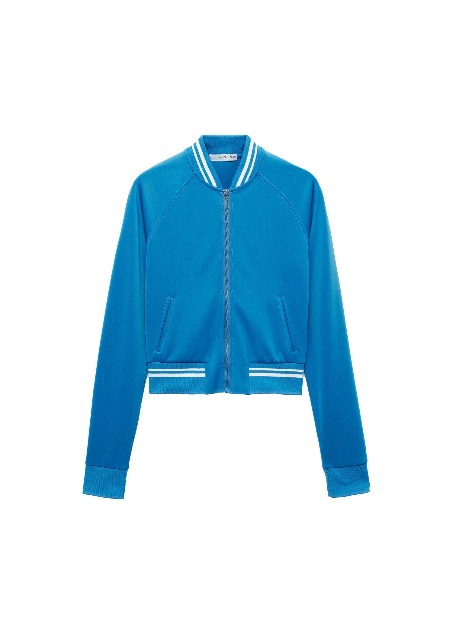 Mango baseball jacket blauw