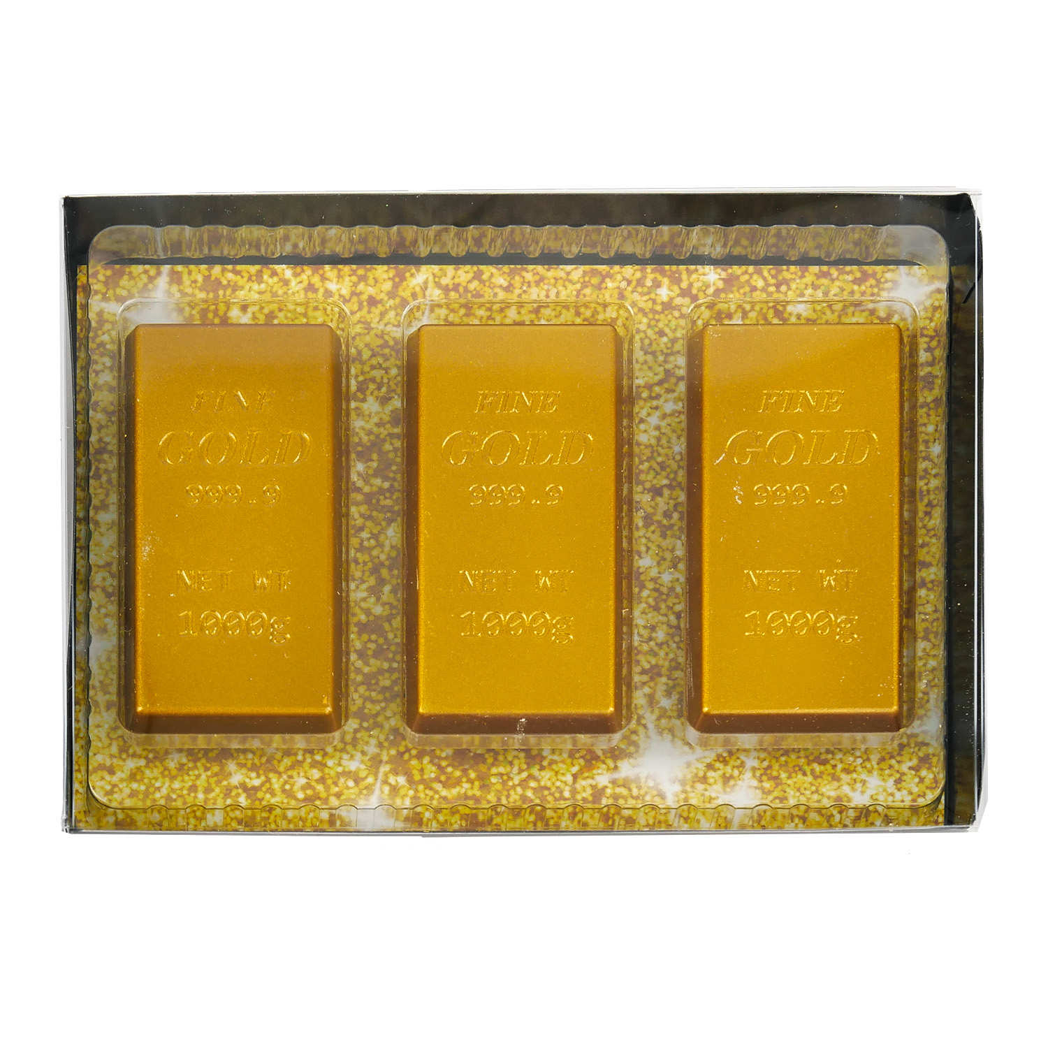 Coffret lingots d'or en chocolat
