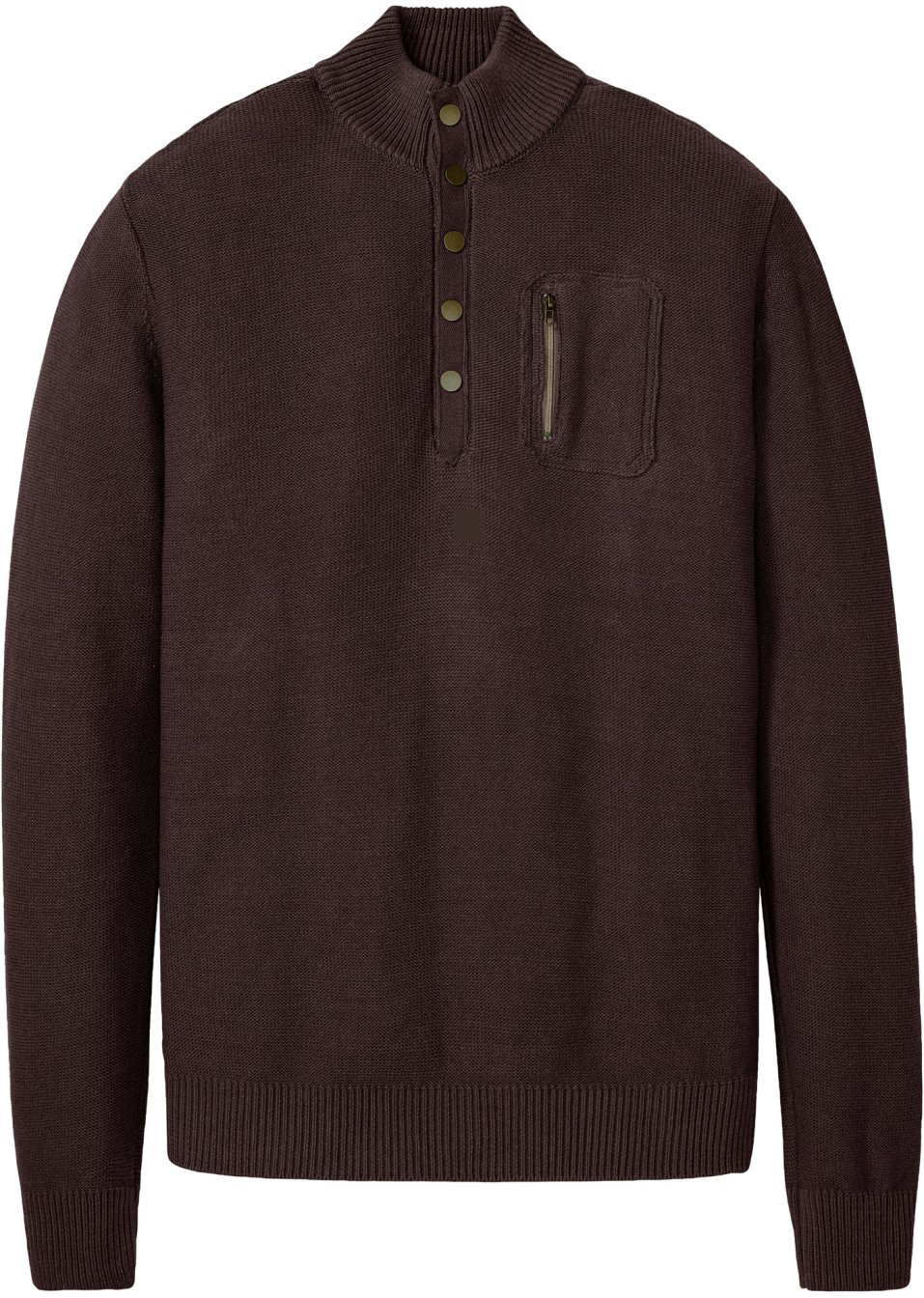 Pull à patte de boutonnage