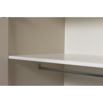 WOOOD kledingkast Connect 2-deurs dust grenenhout 195 x 94 x 53 cm