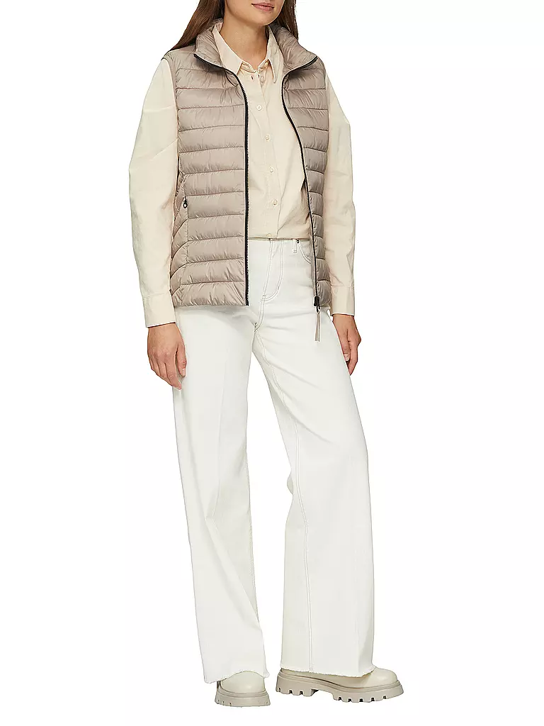 S.OLIVER Gilet creme