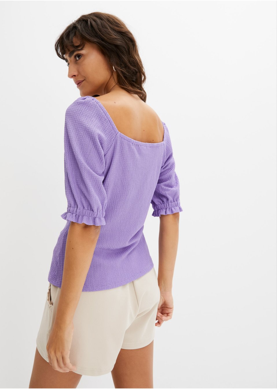 T-shirt froncé