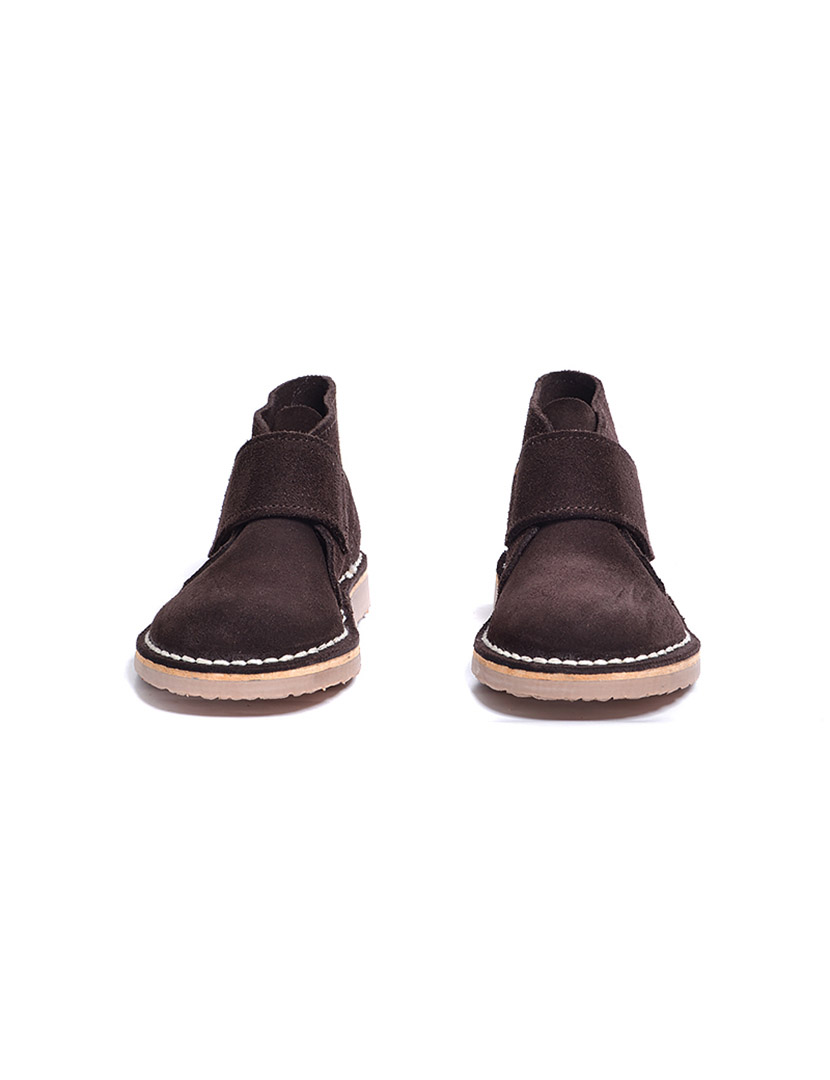 Safari Kids Velcro Boots Brown