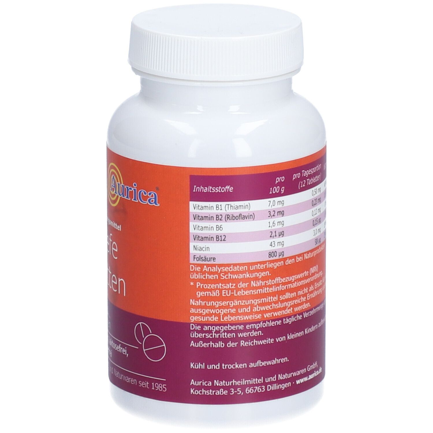 Aurica® Bierhefe Tabletten
