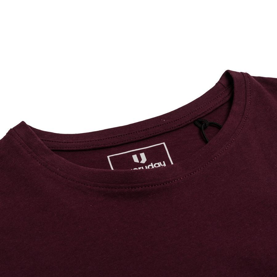 Unisport Everyday Organic T-Shirt - Bordeaux