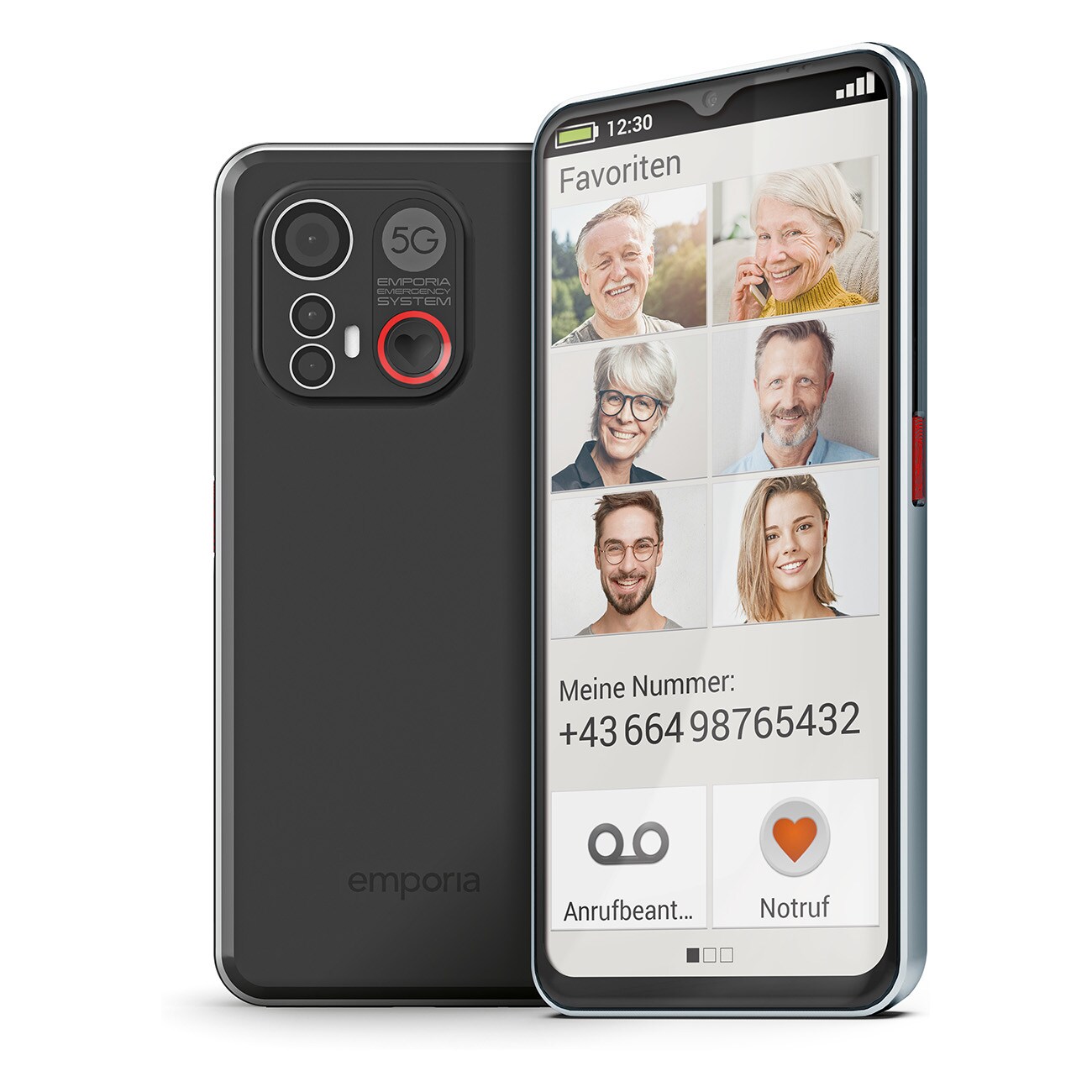 Emporia Smart.6 schwarz Senioren-Telefon