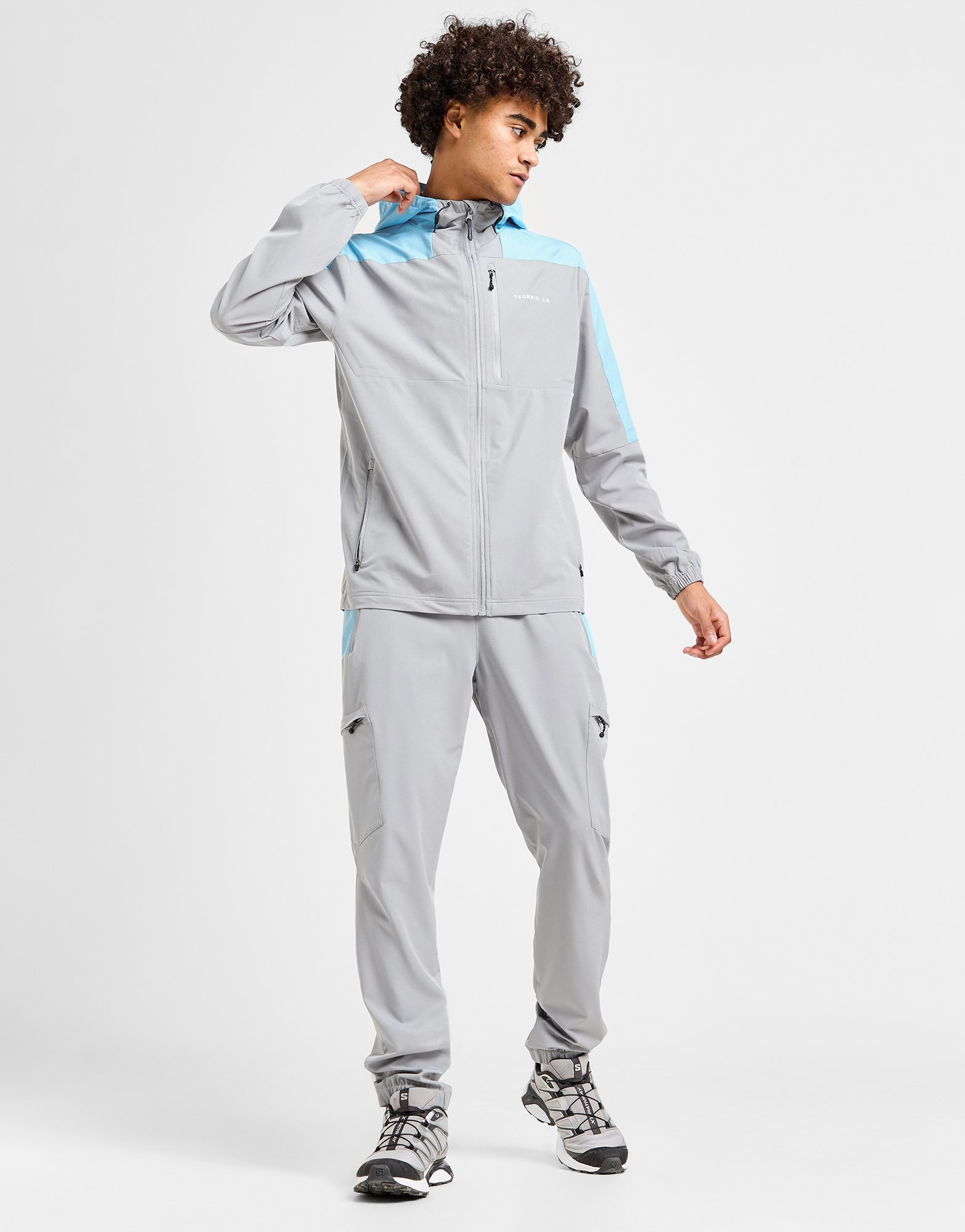 Technicals Sweat à Capuche Zippé Dacite Homme