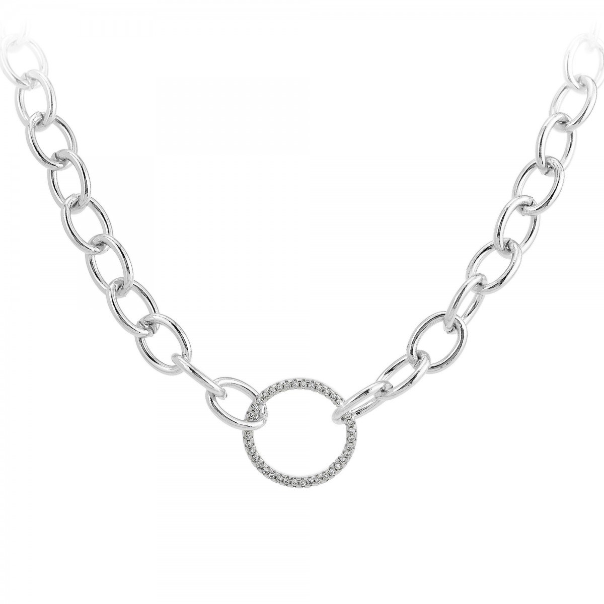 Collier SC Crystal orné de Cristaux scintillants