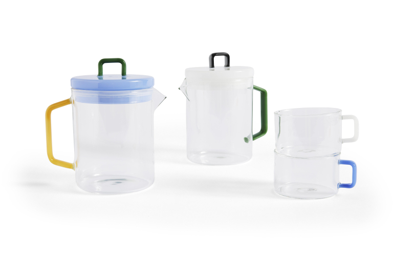 Hay Brew glazen set van 2 Jade Light Blue
